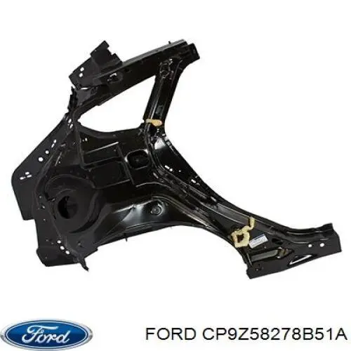 Подкрылок задний левый Ford CP9Z58278B51A цена, от 15.41 USD
