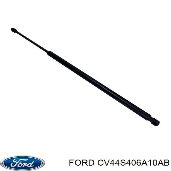 CV44-S406A10-AB Ford amortecedor de tampa de porta-malas (de 3ª/5ª porta traseira)