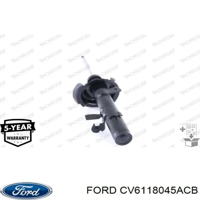 CV6118045ACB Ford Амортизатор передней подвески правый