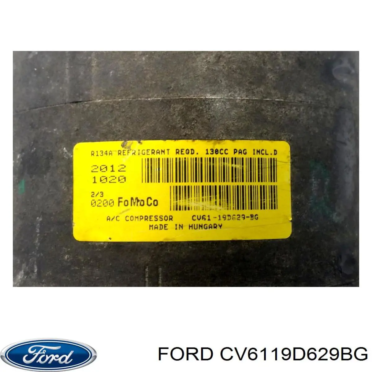 Компрессор кондиционера CV6119D629SCR MSG