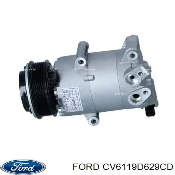 CV61-19D629-CD Ford компрессор кондиционера