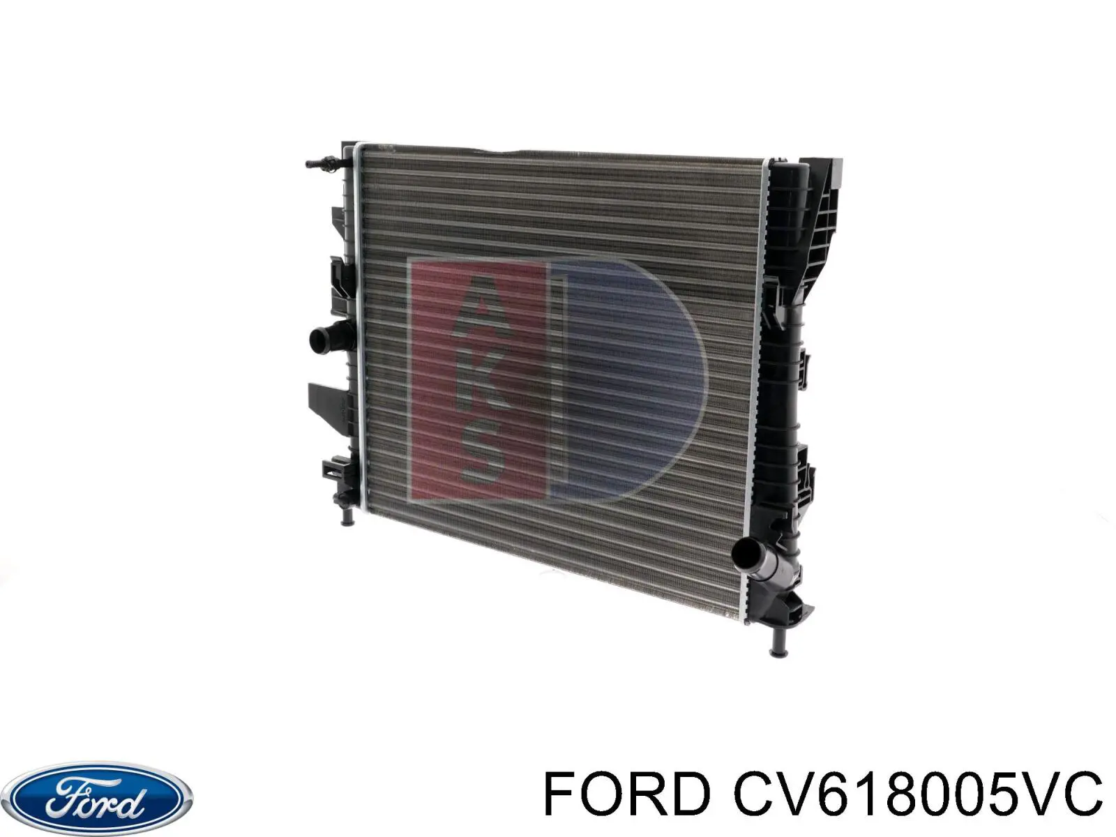 CV618005VC Ford Радиатор основной