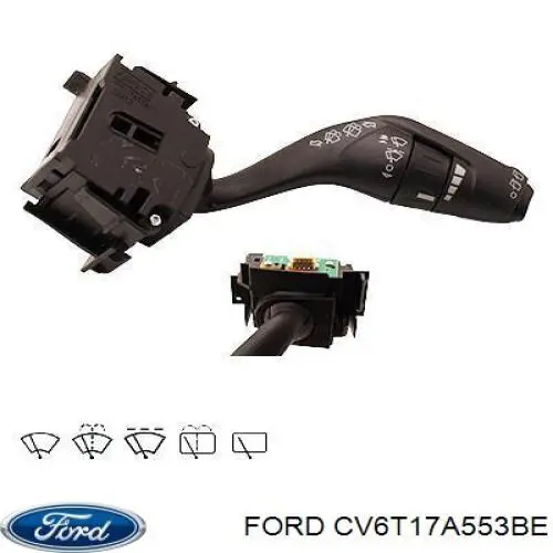 Переключатель подрулевой, левый Ford CV6T17A553BE цена, от 8.61 USD