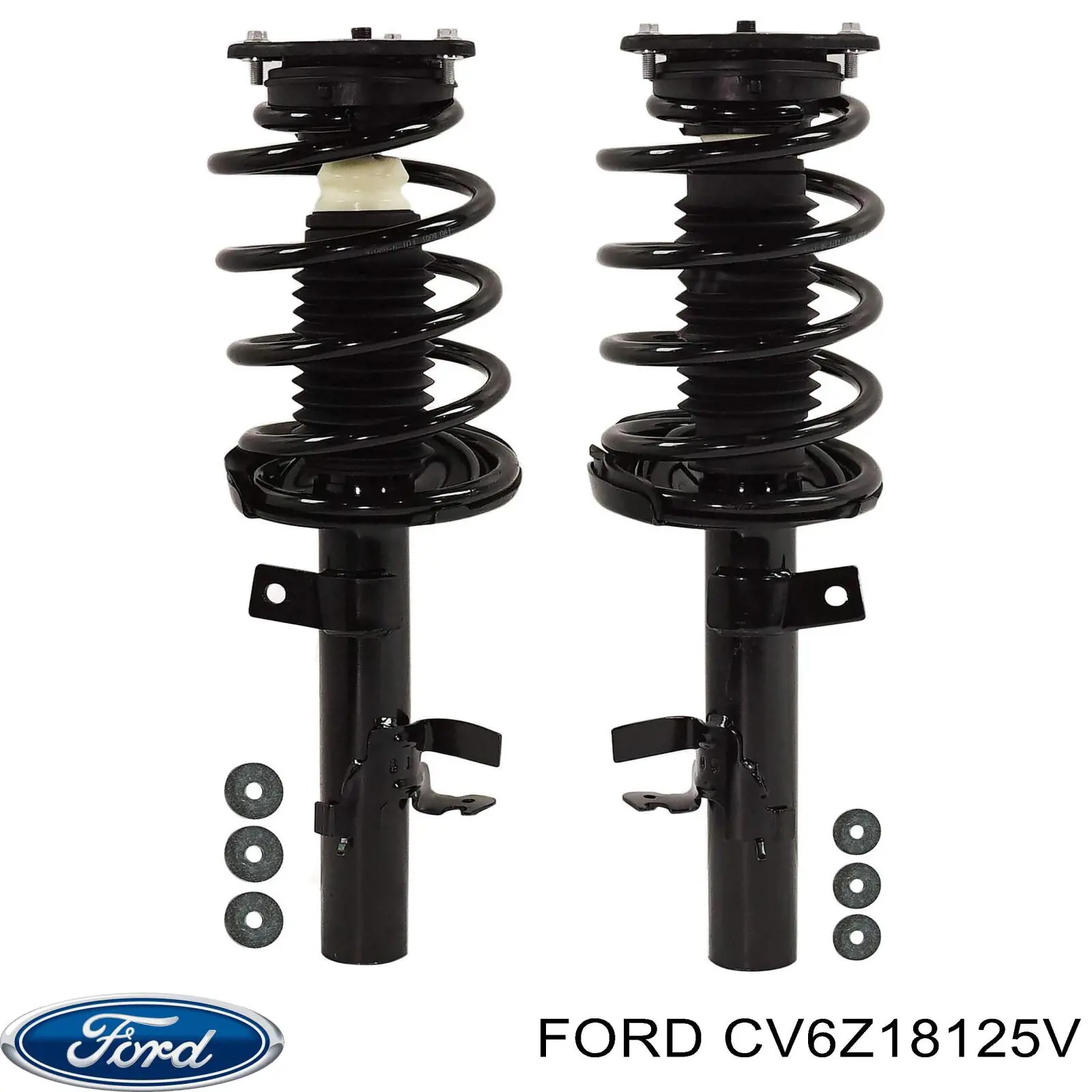 CV6Z18125V Ford amortecedor traseiro