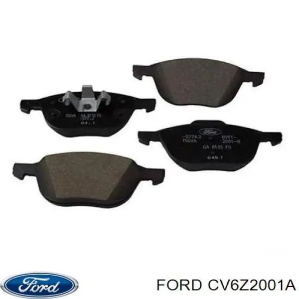Передние тормозные колодки CV6Z2001A Ford