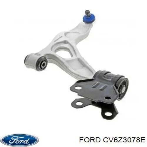 CV6Z-3078-E Ford braço oscilante inferior direito de suspensão dianteira