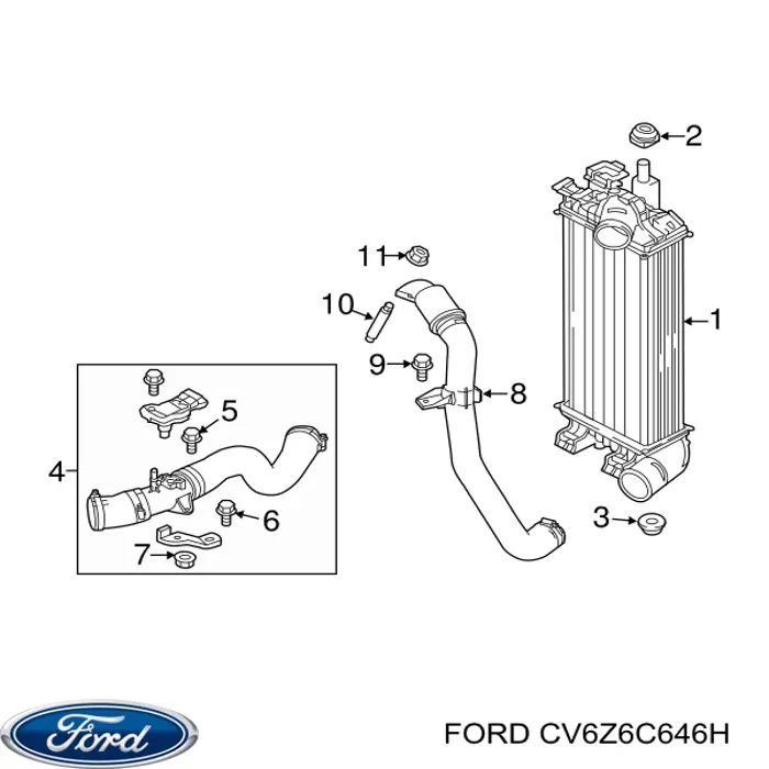  CV6Z6C646H Ford