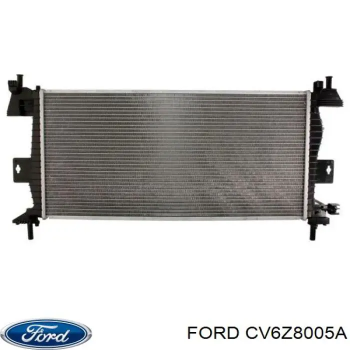 Радиатор охлаждения двигателя Ford CV6Z8005A цена, от 64.61 USD