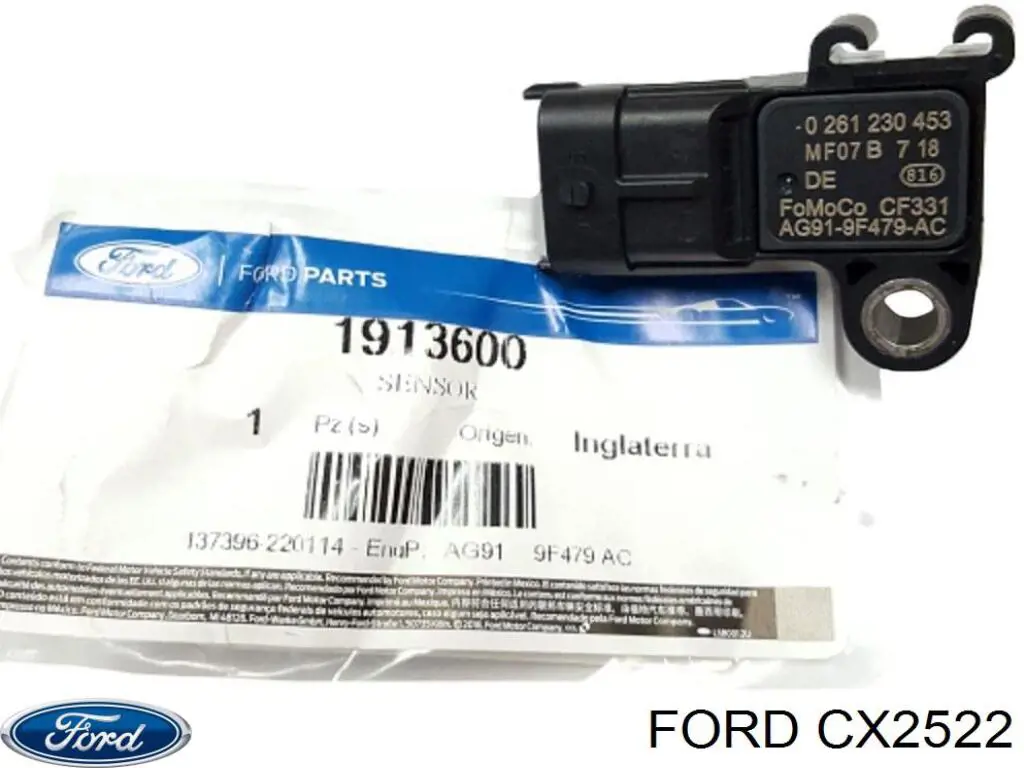 CX2522 Ford датчик давления во впускном коллекторе, map