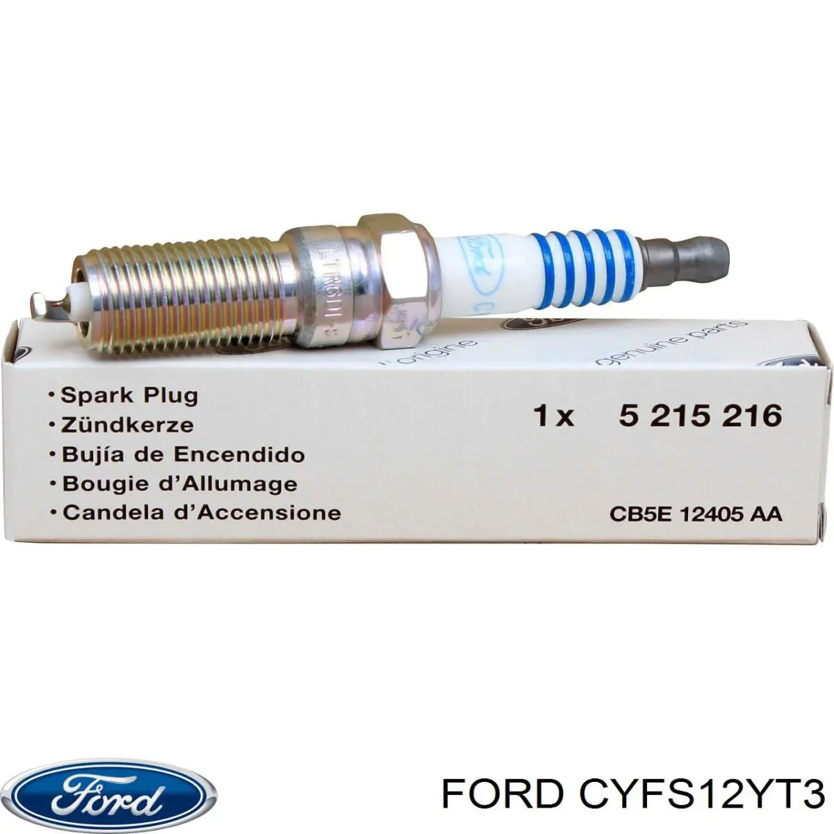 CYFS12YT3 FORD Bujía original y equivalente