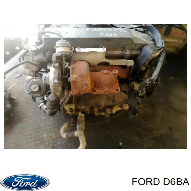 D6BA Ford Мотор в сборе