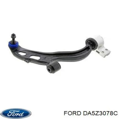 DA5Z3078C Ford braço oscilante inferior direito de suspensão dianteira