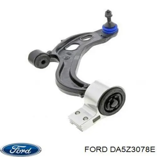 DA5Z3078E Ford braço oscilante inferior direito de suspensão dianteira