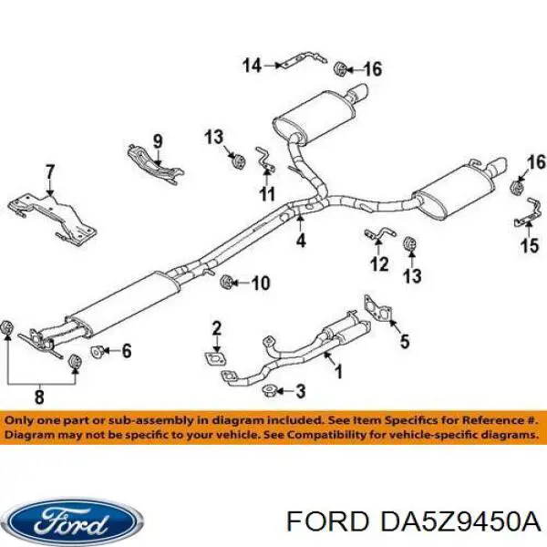  DA5Z9450A Ford