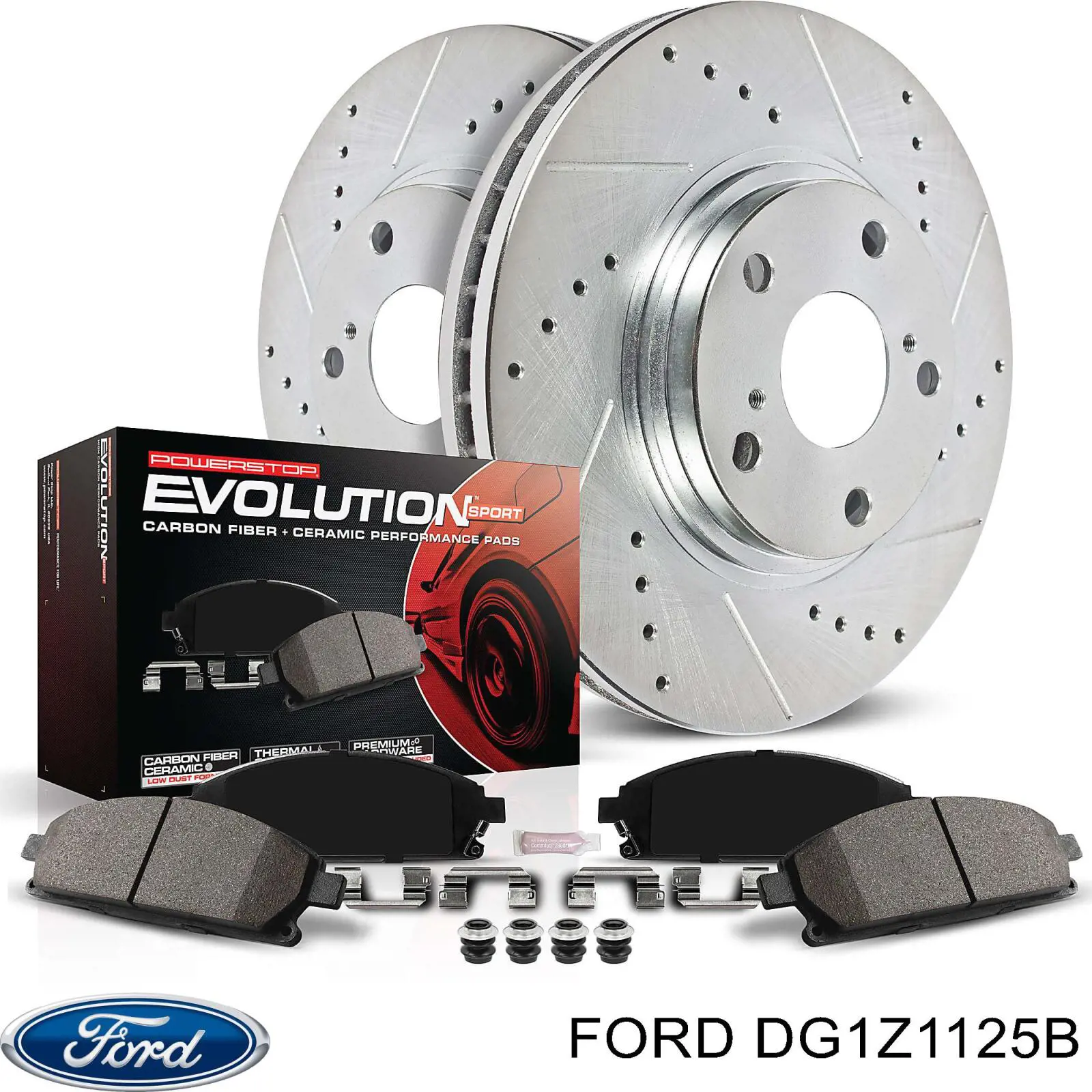 Купить DG131125EB Ford Ротор тормозной