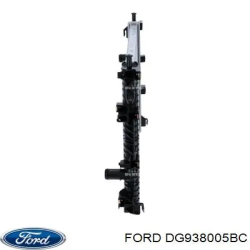 Радиатор DG938005BC Ford