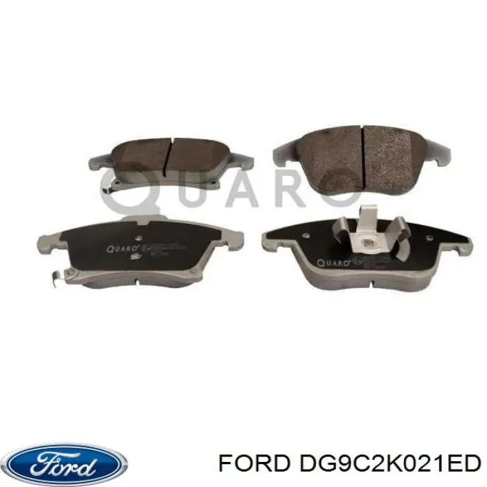 Купить DG9C2K021ED Ford Колодки тормозные