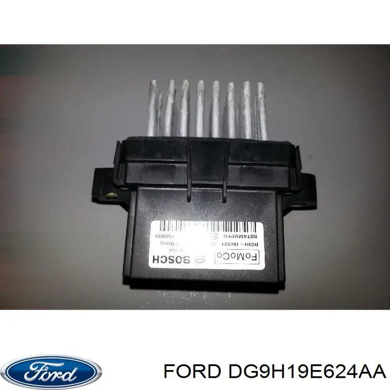 DG9H19E624AA Ford резистор (сопротивление вентилятора печки (отопителя салона))