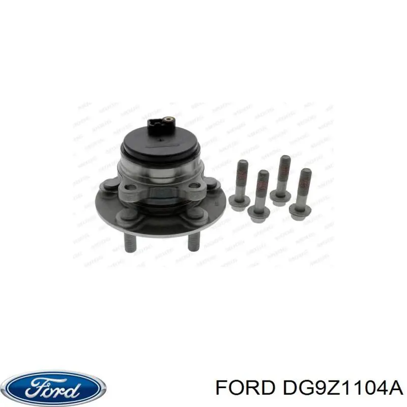 DG9Z1104A Ford Ступица колеса передняя