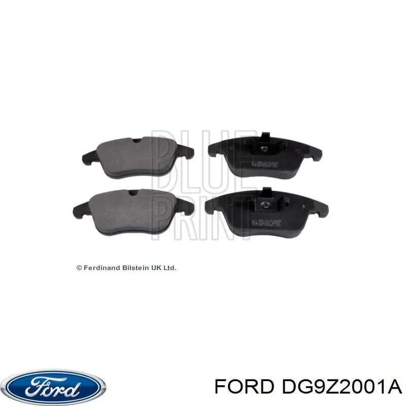 Купить DG9Z2001A Ford Колодки тормозные