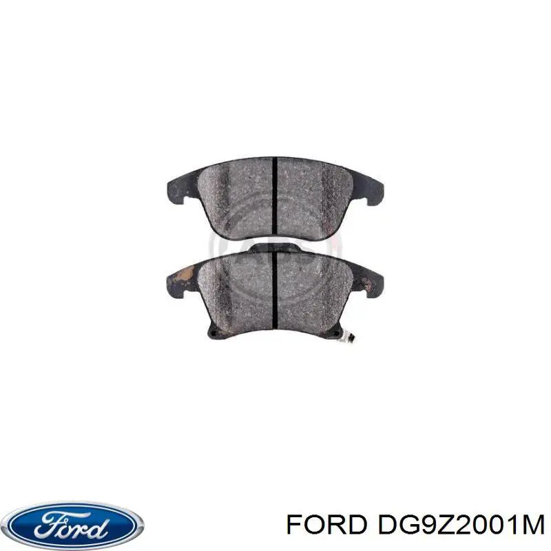 Купить DG9Z2001M Ford Колодки тормозные