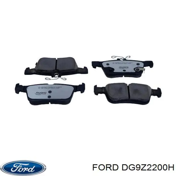 Купить DG9Z2200H Ford Колодки тормозные задние, дисковые