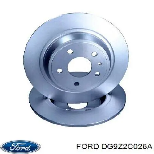 DG9Z2C026A Ford disco do freio traseiro