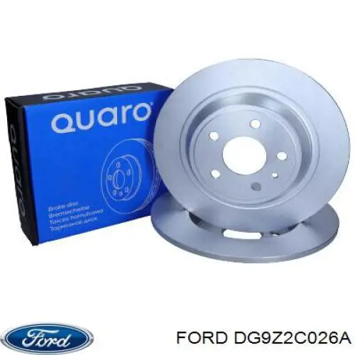 Купить DG9Z2C026A Ford Диск тормозной задний