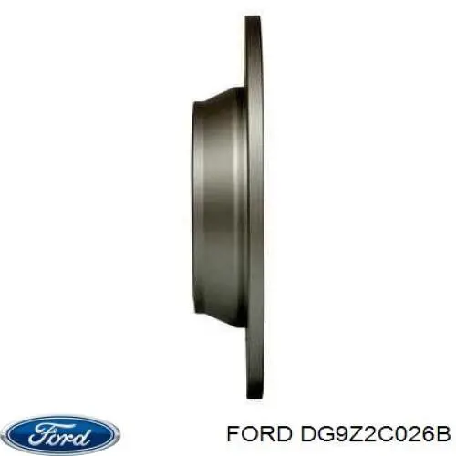 Задний тормозной диск Ford DG9Z2C026B цена, от 42.20 USD