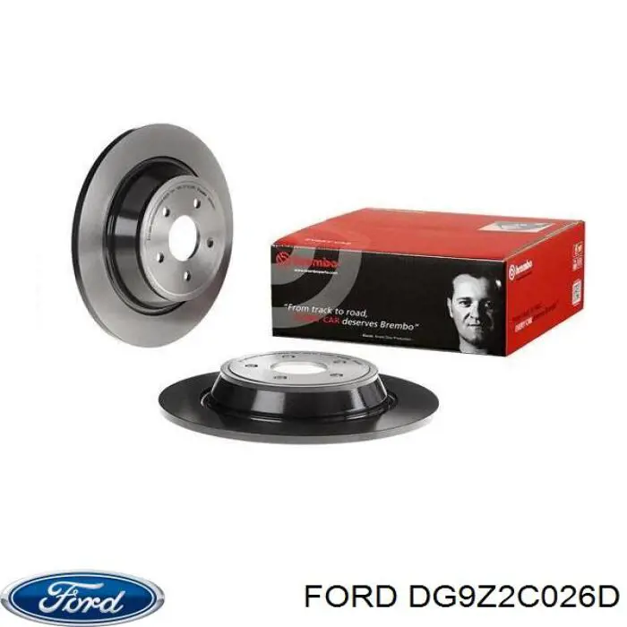 Тормозные диски DG9Z2C026D Ford