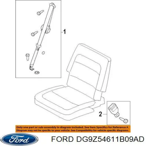  Ford DG9Z54611B09AD