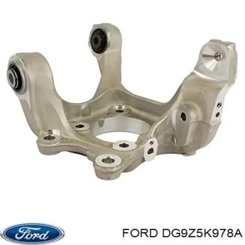 DG9Z5K978A Ford parafuso de fixação do braço oscilante inferior traseiro, interno