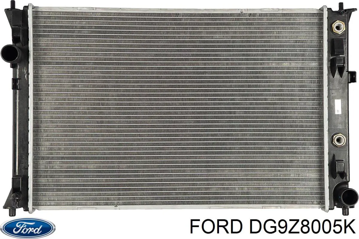 DG9Z8005K Ford radiador de esfriamento de motor