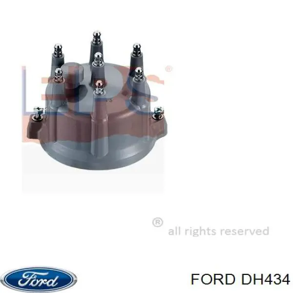 DH434 Ford крышка распределителя зажигания (трамблера)