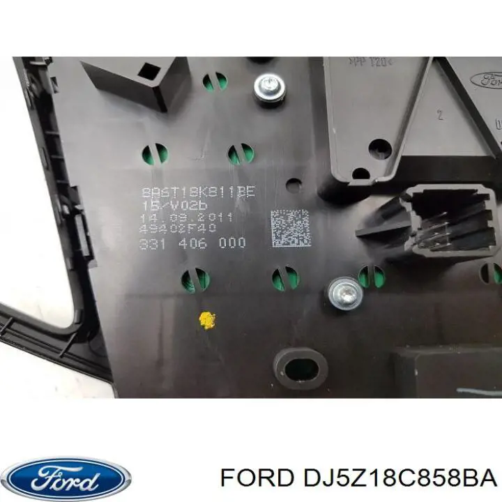 Пульт управления магнитолой Ford DJ5Z18C858BA цена, от 41.18 USD