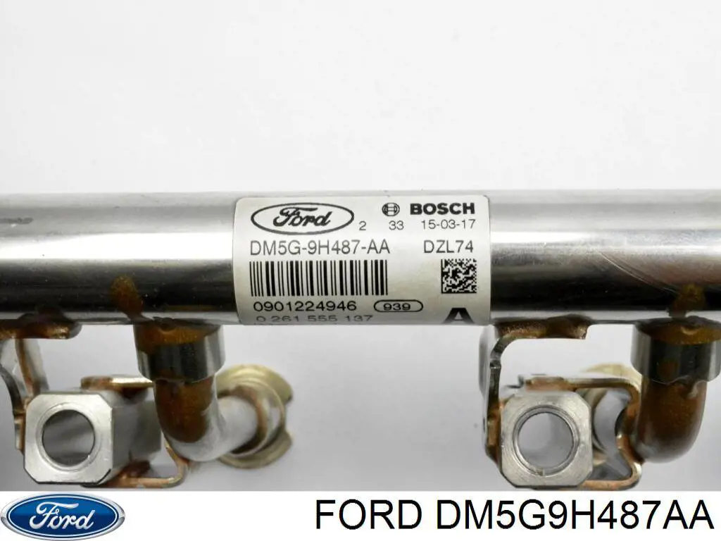Распределитель топлива (рампа) DM5G9H487AA Ford