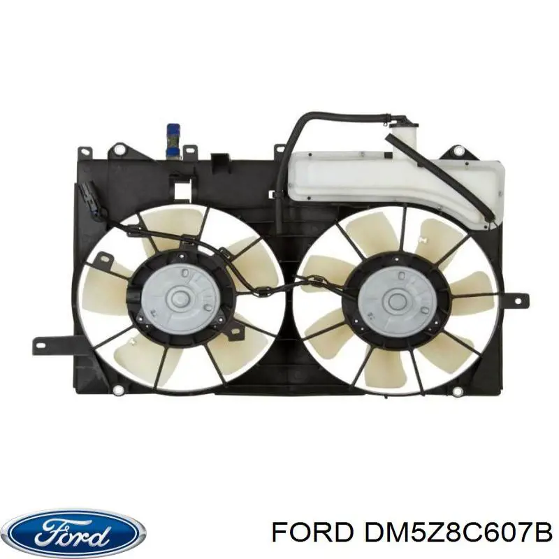 Диффузор радиатора охлаждения в сборе с мотором и крыльчаткой Ford DM5Z8C607B цена, от 141.83 USD