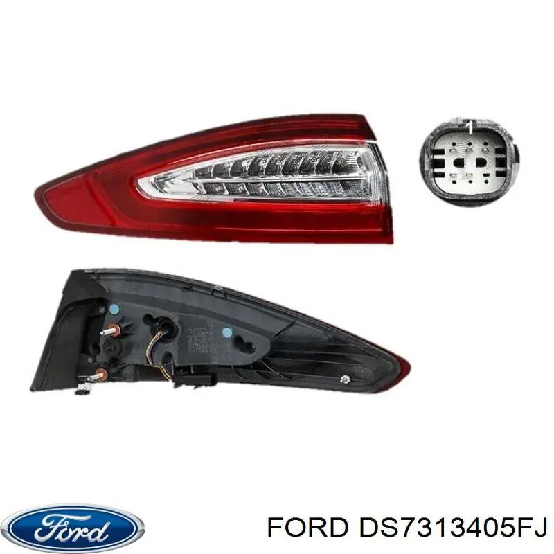 DS7313405FJ Ford фонарь задний левый внешний
