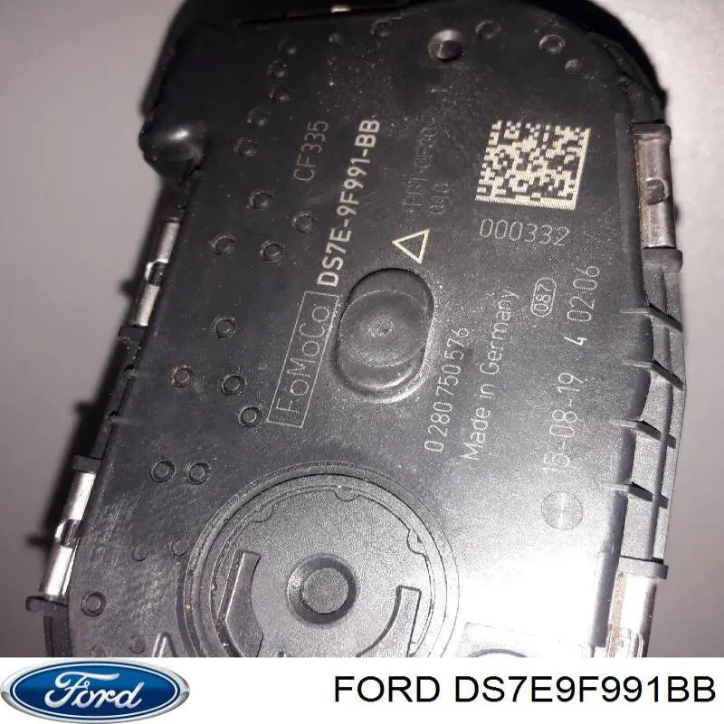 Дроссельная заслонка DS7E9F991BB Ford