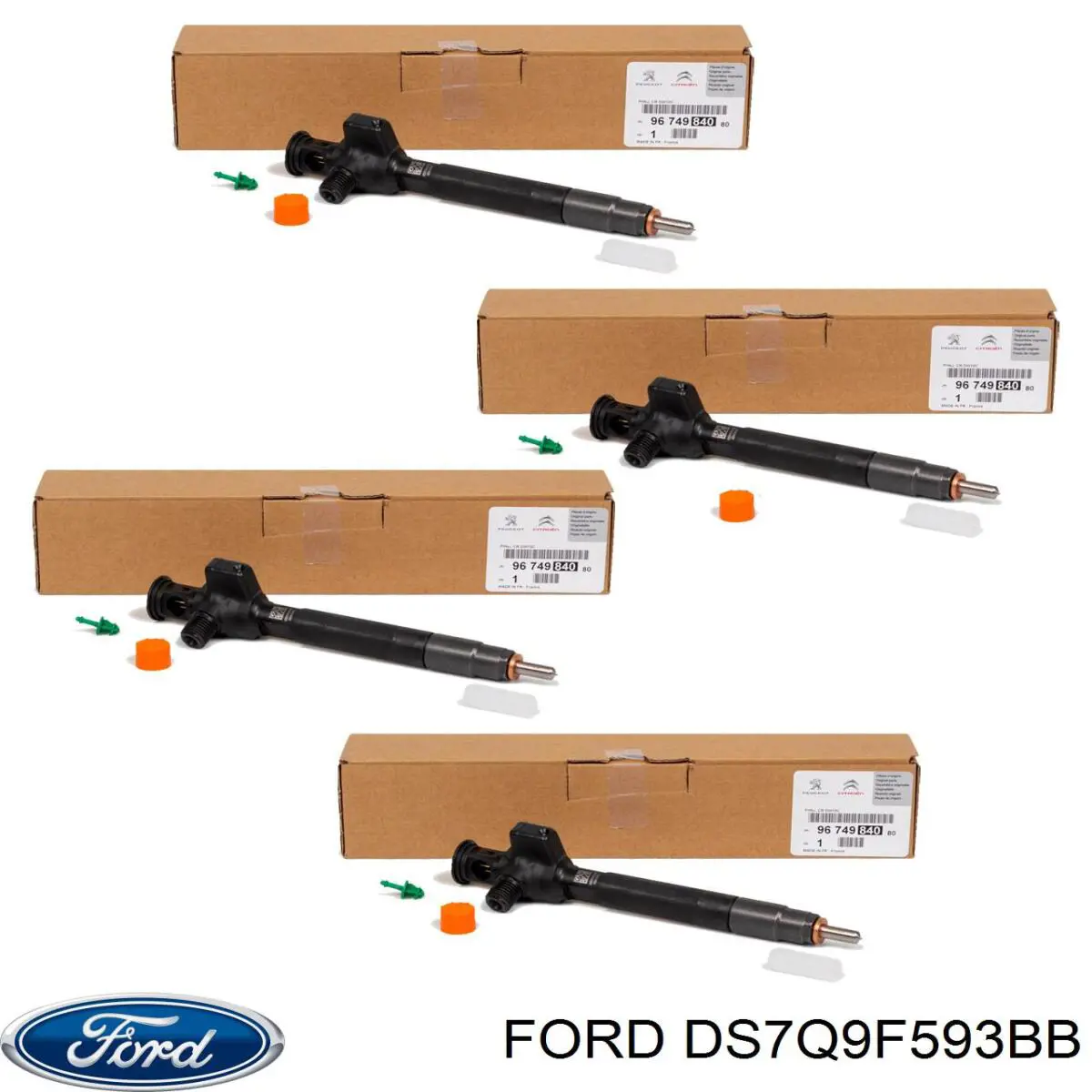 DS7Q9F593BB Ford Топливные форсунки