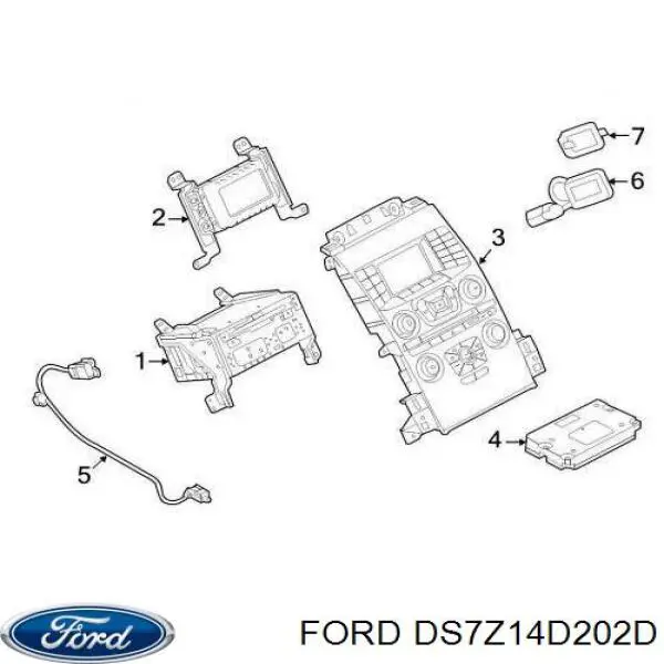  DS7Z14D202D Ford