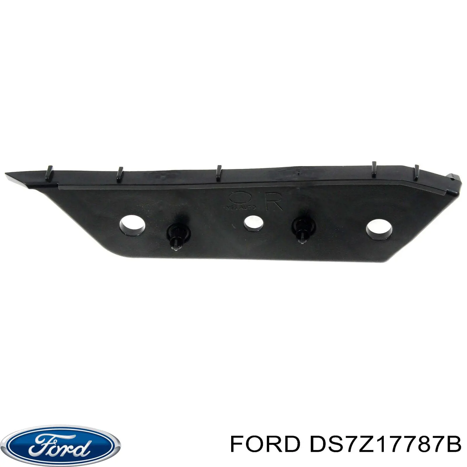 DS7Z17787B Ford Кронштейн бампера заднего внешний правый