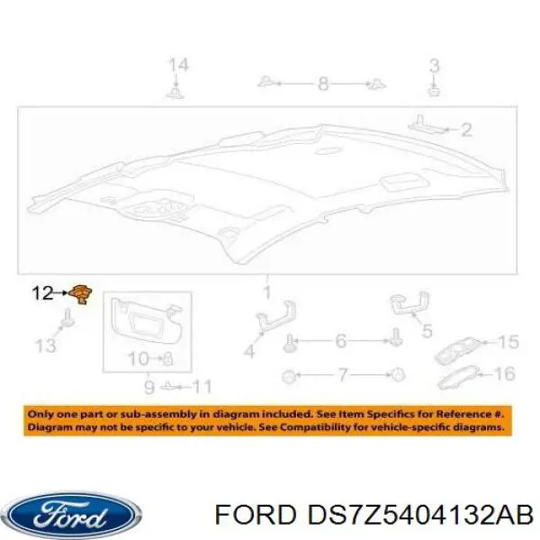 Купить DS7Z5404132AB Ford 