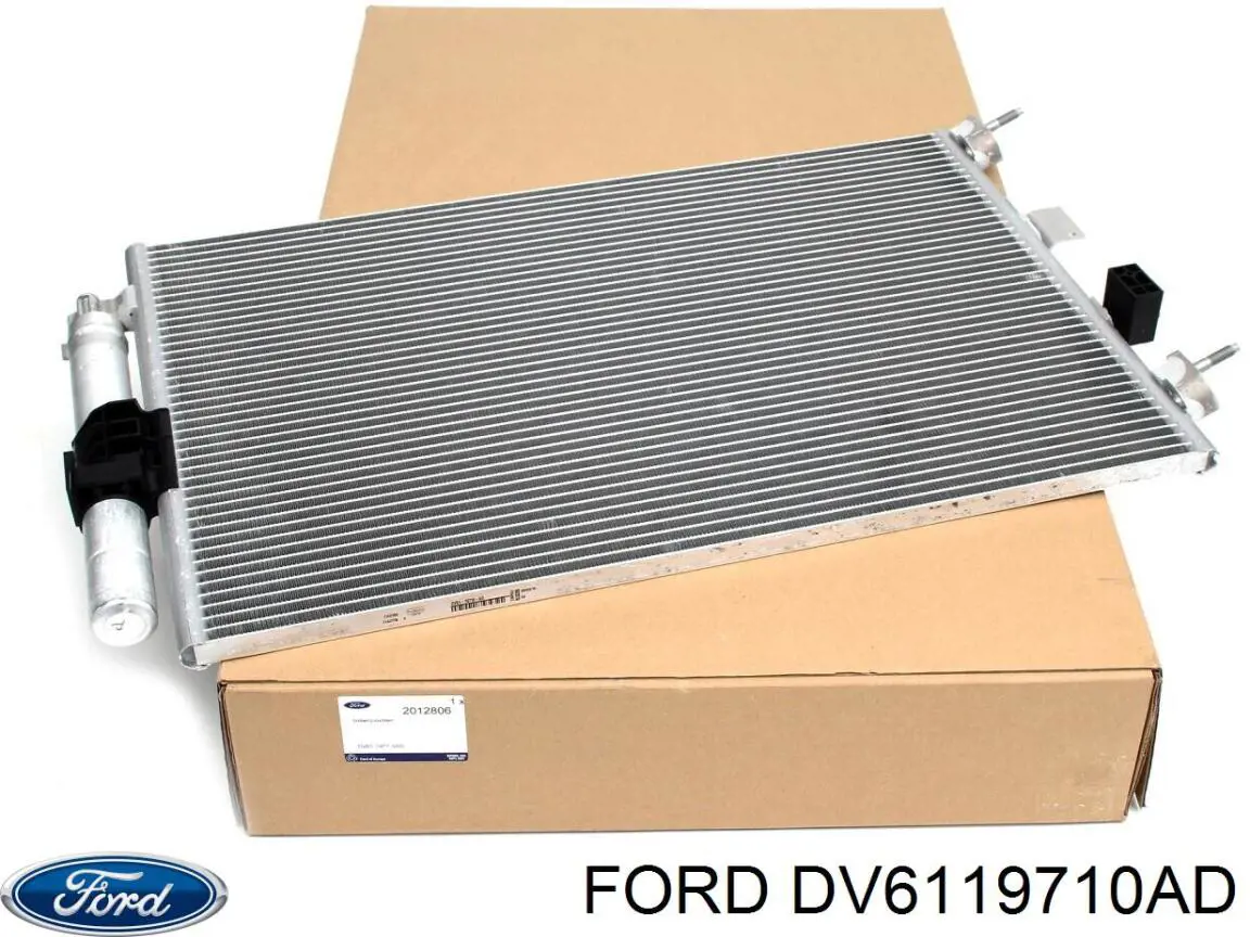 DV61-19710-AD Ford radiador de aparelho de ar condicionado