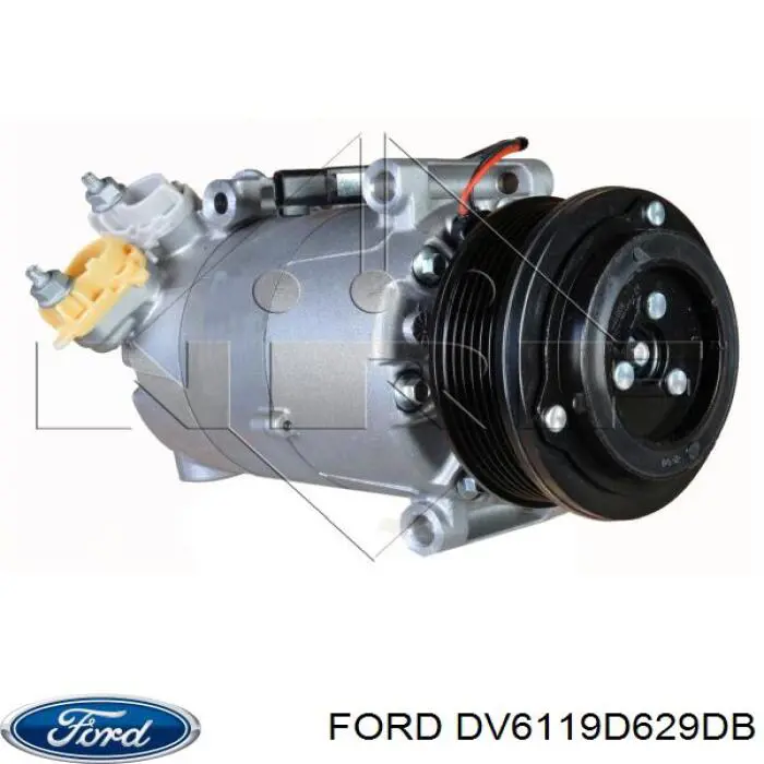 DV6119D629DB Ford compressor de aparelho de ar condicionado