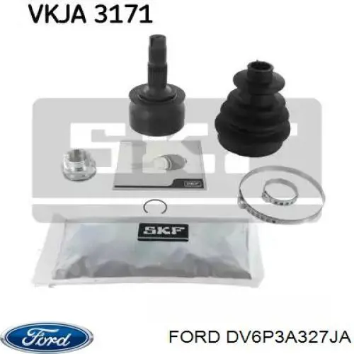 DV6P3A327JA Ford Наружная граната