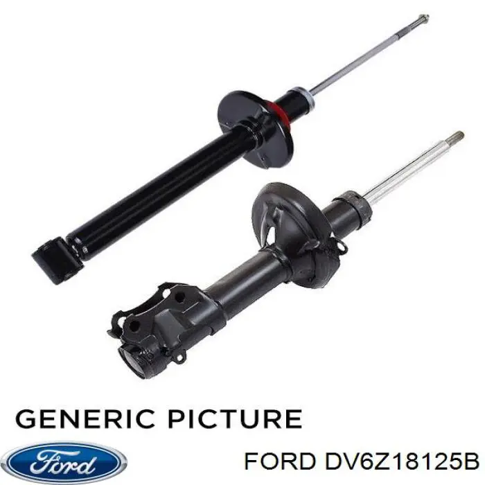 Задний амортизатор Ford 1822658