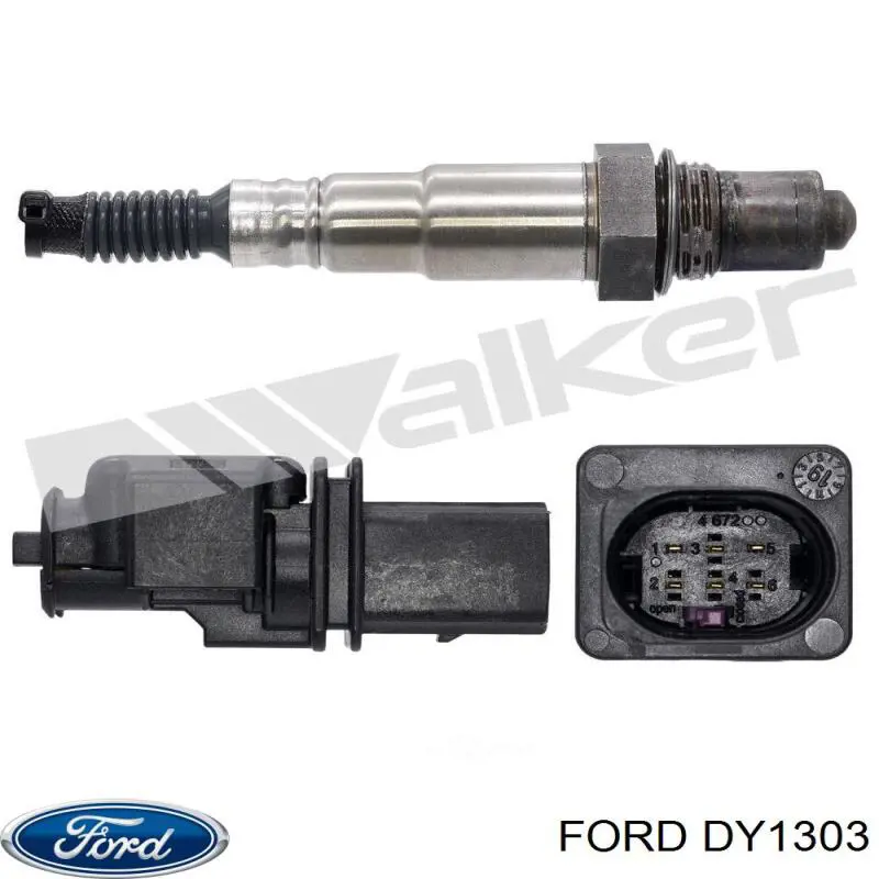 Лямбдазонд, датчик кислорода до катализатора, левый Ford DY1303 цена, от 47.97 USD