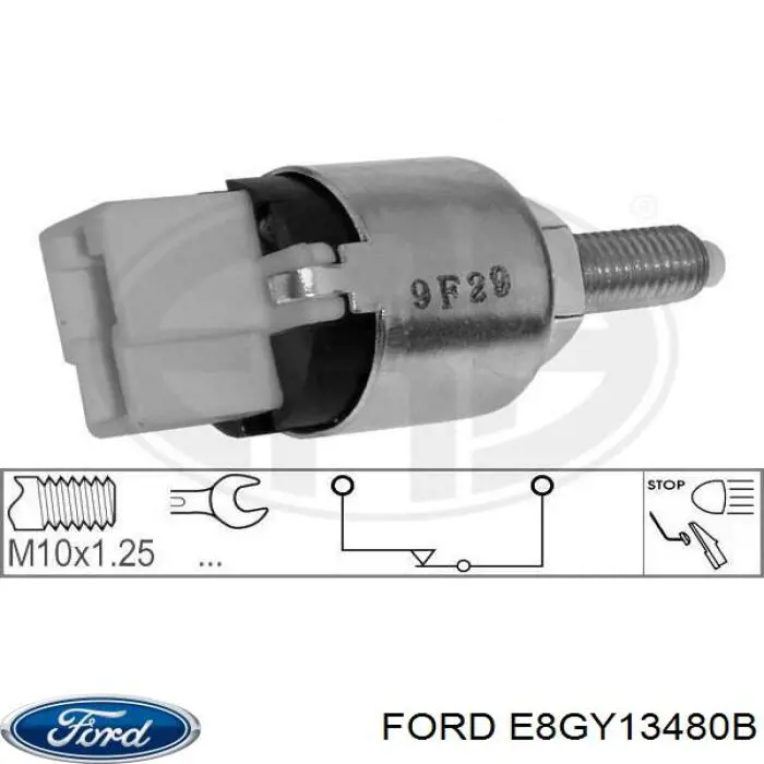 E8GY13480B Ford датчик включения стопсигнала
