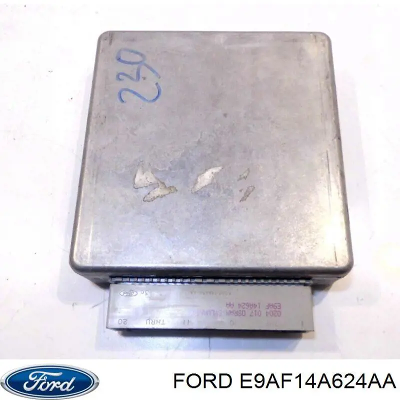 Блок управления двигателем E9AF14A624AA Ford